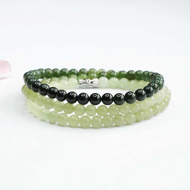 Amazon.com: 和田玉碧玉渐变色项链手链珠串珠宝饰品2042908